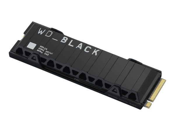 WD Black SN850 NVMe SSD WDS500G1XHE - SSD - 500 GB - intern - M.2 2280 - PCIe 4.0 x4 (NVMe)