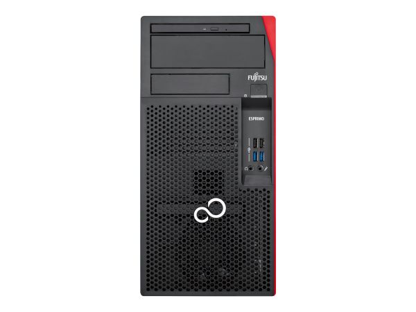 A0888465_Fujitsu ESPRIMO P557/E85+ 3,7 GHz Intel® Core i3 der sechsten Generation i3-6100 Schwarz, Rot Desktop PC_VFY:P0557PP388DE_1