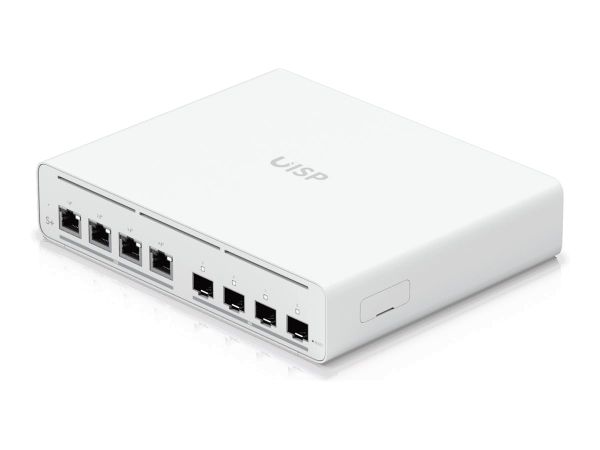 Ubiquiti UniFi UISP Switch Plus - Switch - managed - 4 x 2.5GBase-T + 4 x 10Gb Ethernet SFP+ - Deskt