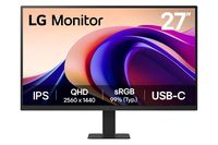 LG 27" 27U631A-B QHD IPS Monitor HDMI USB-C 16 9 - Flachbildschirm (TFT/LCD) - 68,6 cm