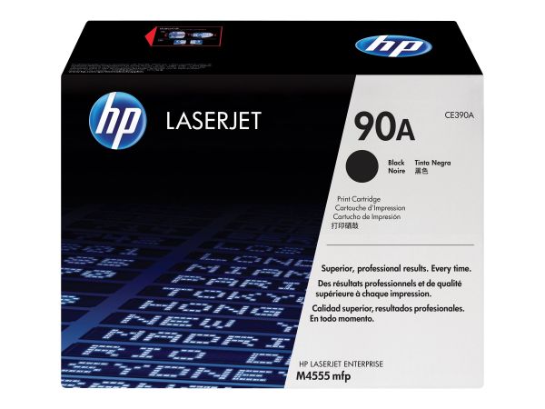 HP Toner 90A schwarz für LaserJet ENT M4555 MFP Series 10.000 Seiten