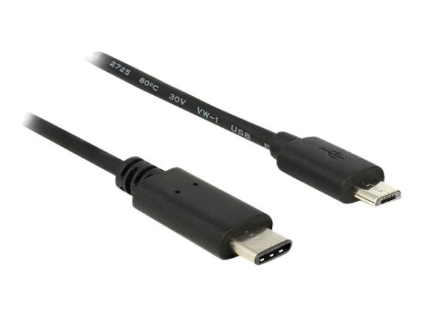 Delock USB-Kabel - USB-C (M) bis Micro-USB Typ B (M)