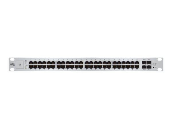 Switch UniFi US-48-500W 48 ports managed silber 48x RJ-45 2x SFP 2x SFP+ PoE 2x
