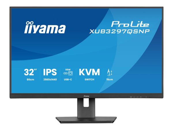 Iiyama ProLite XUB3297QSNP-B1 - LED-Monitor - 81.3