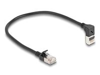 Delock Patch-Kabel - RJ-45 (M) nach oben angewinkelt zu RJ-45 (M)