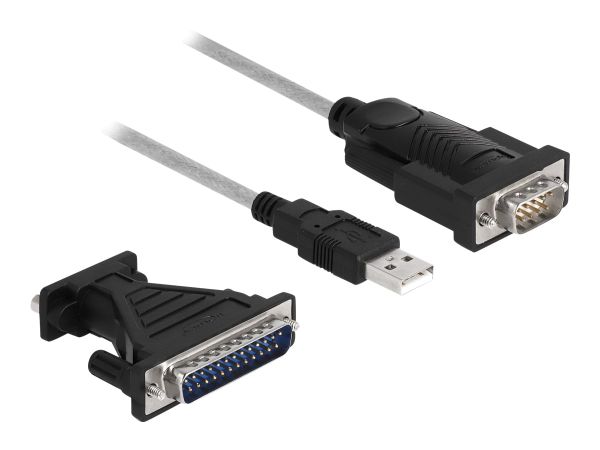 Delock USB / Serienkabel-Set - USB / USB 2.0 / EIA-232