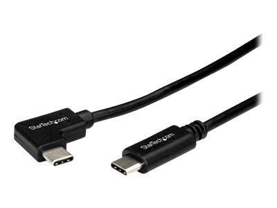 StarTech.com USB- C Kabel rechtsgewinkelt - St/St - 1m - USB 2.0 - USB Typ-C Kabel - 90 grad USB C -