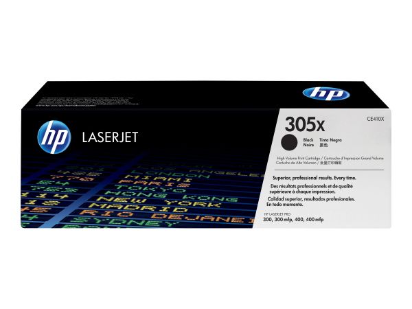 HP Toner 305X schwarz für LaserJet Pro M351a/M375nw/M451dn ca. 4.000 Seiten