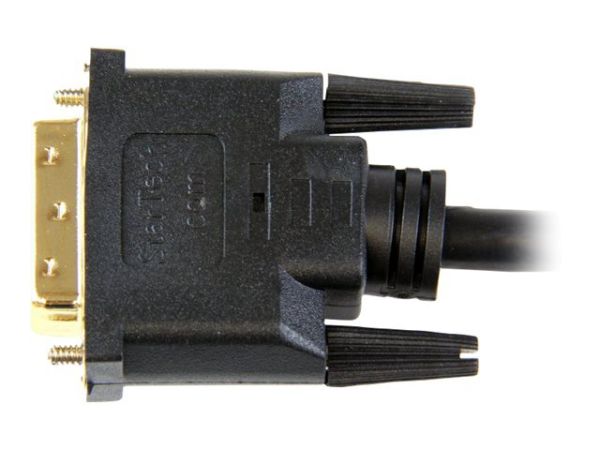 A0480754_StarTech.com HDMI auf DVI-D Kabel 3m (Stecker/Stecker) - HDMI/DVI Adapterkabel mit vergoldeten Kontakten - HDMI/DVI Videokabel Schwarz - Videokabel - HDMI / DVI - HDMI (M)_HDDVIMM3M_1