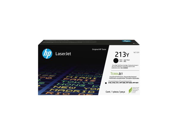 HP 213Y - Besonders hohe Ergiebigkeit - Schwarz - original - LaserJet - Tonerpatrone (W2130Y)