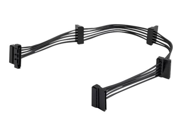 StarTech.com 4x SATA-Splitter Adapterkabel - 4-fach Serial-ATA Kabel - Netz-Splitter - SATA-Stromste
