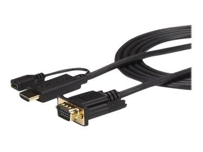 StarTech.com HDMI to VGA Cable - 10 ft / 3m - 1080p - 1920 x 1200 - Active HDMI Cable - Monitor Cabl