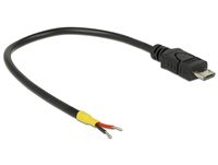 Delock Stromkabel - ohne Stecker bis Micro-USB Typ B (M)