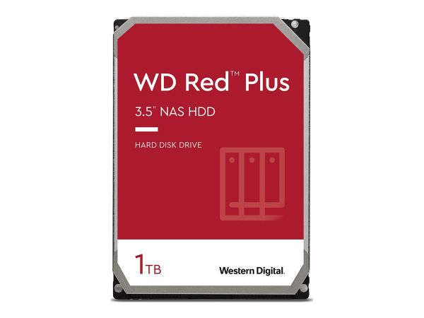 WD Red Plus WD80EFPX - Festplatte - 8 TB - intern - 3.5" (8.9 cm)