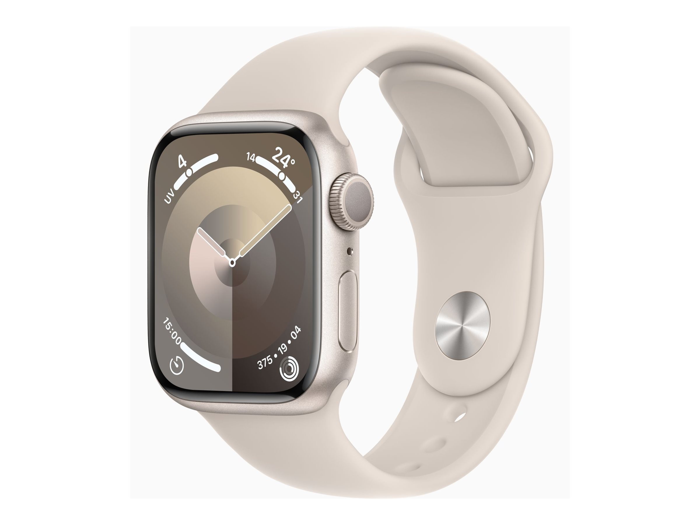 Apple Watch Series 9 GPS 41 mm Starlight Aluminium Logiway IT Partner fur Kirche Wohlfahrt Gesundheitswesen