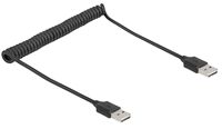 Delock Spiralkabel EASY-USB 2.0 Typ-A Stecker zu - Kabel - Digital/Daten