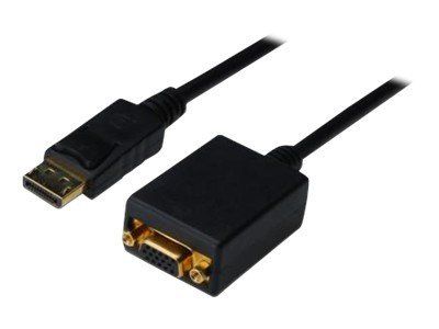 Adapterkabel DisplayPort DP/St-HD15/Bu 0,15m
