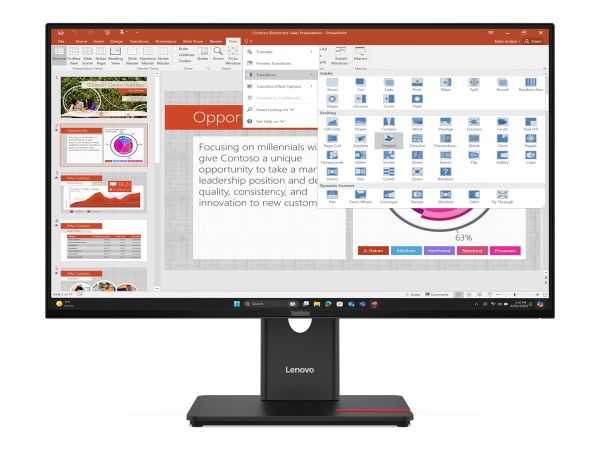 Lenovo ThinkVision T27-40 - LED-Monitor - 68.6 cm (27")