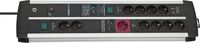 Brennenstuhl 1392000230 - 3 m - Drinnen - Type E/F - IP20 - Schwarz - Silber - 11 AC-Ausgänge