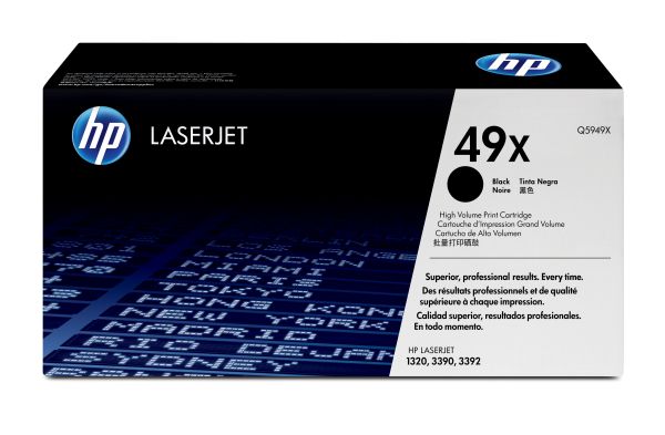 HP Toner Q5949X schwarz für HP LaserJet 1160/1320 ca.6.000 Seiten