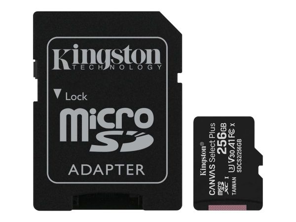Canvas Select Plus - Flash-Speicherkarte (microSDXC-an-SD-Adapter inbegriffen)