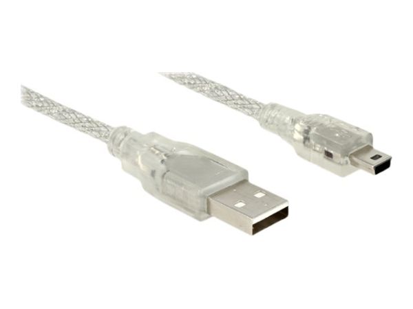 Delock USB-Kabel - Mini-USB, Typ B (M) zu USB (M)