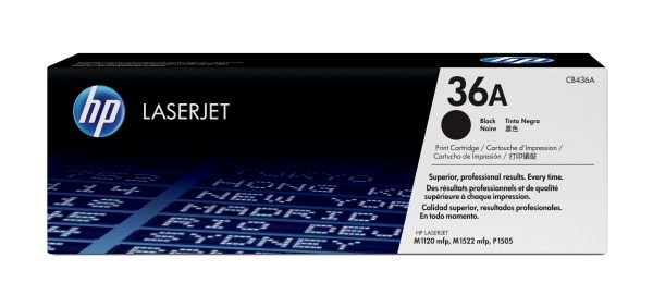 HP Toner Nr.36A schwarz für HP LaserJet P1505/M1120MFP/M1522MFP