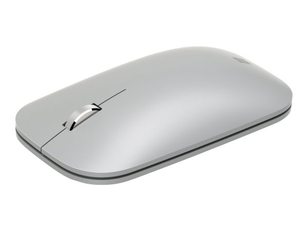 Microsoft Surface Mobile Mouse, Beidhändig,BlueTrack, Bluetooth, 1800 DPI, Platin