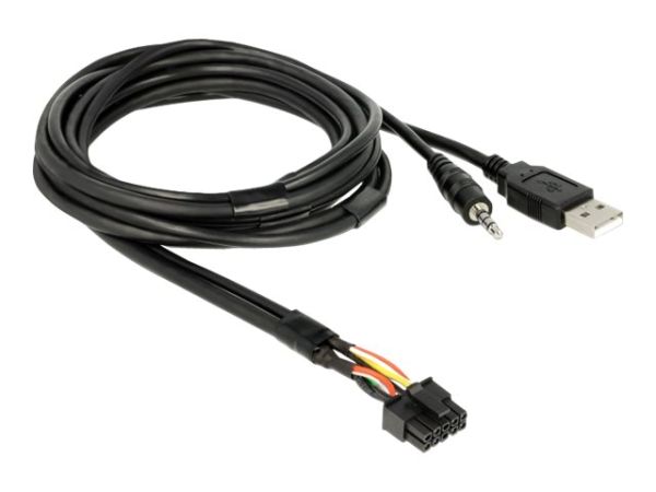 Delock USB/Audio-Verlängerungskabel - USB, Mini-Stecker (M)