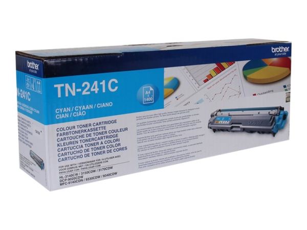 Toner TN-241C cyan für DCP-9020CDW/HL-3140CW/3150CDW u.w. 1400 Seiten