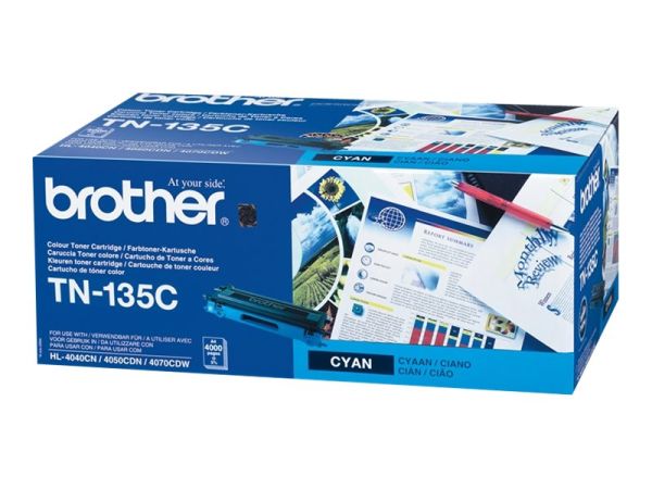 Brother TN135C - Hohe Ergiebigkeit - Cyan - original