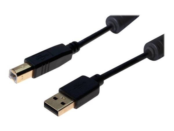 exertis Connect USB-Kabel - USB (M) zu USB Typ B (M)