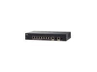 A0756463_Cisco SG250-10P-K9-EU Netzwerk-Switch gemanaged L2 Gigabit Ethernet (10/100/1000) Schwarz Power over Ethernet (PoE)_SG250-10P-K9-EU_1