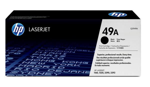 HP Toner Q5949A schwarz für HP LaserJet 1160/1320 ca.2.500 Seiten