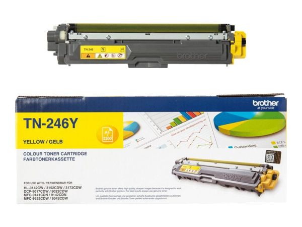 Toner TN-246 gelb f. 2200 Seiten