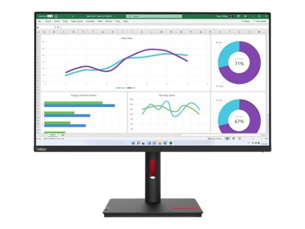 Lenovo ThinkVision T32h-30 - LED-Monitor - 80 cm (31.5")