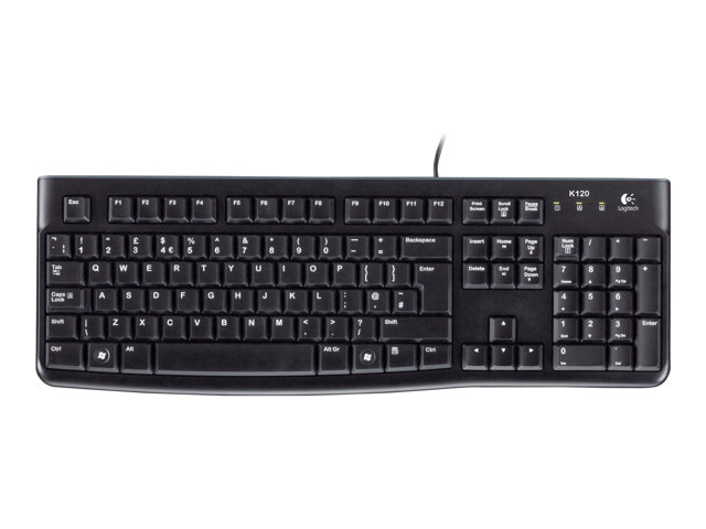 Logitech K120 Deutsch Tastatur USB