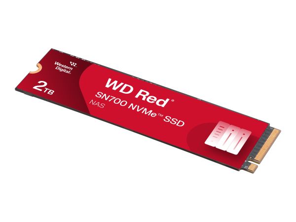 SanDisk WD Red SN700 WDS200T1R0C - SSD - 2 TB - intern - M.2 2280 - PCIe 3.0 x4 (NVMe)