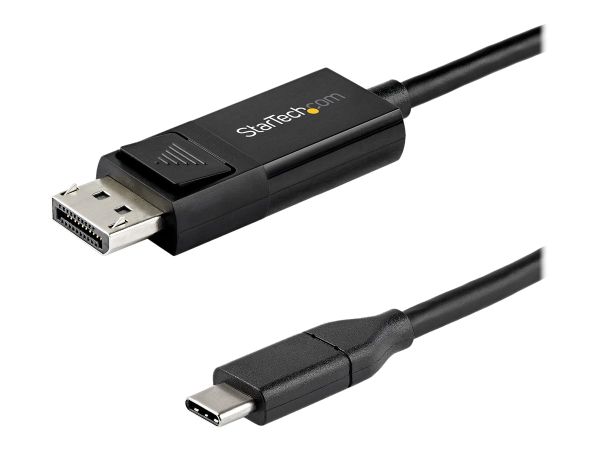 StarTech.com 3ft/1m USB C to DisplayPort 1.4 Cable 8K 60Hz/4K, Bidirectional DP to USB-C or USB-C to