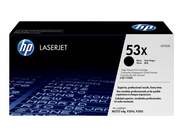 HP Toner Q7553X schwarz für HP LaserJet 2015
