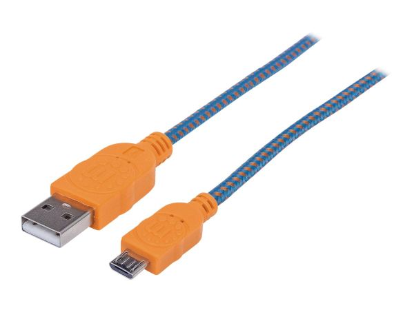 Manhattan Hi-Speed - USB-Kabel - USB (M) zu Micro-USB Typ B (M)