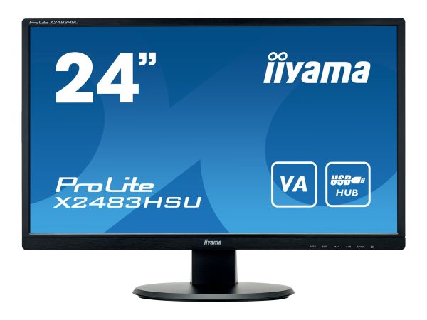 Iiyama ProLite X2483HSU-B5 - LED-Monitor - 61 cm (24")