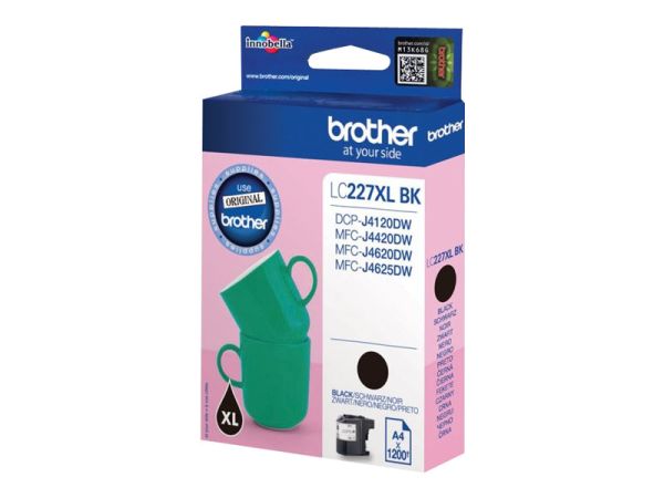 Brother LC227XLBK - Schwarz - original - Tintenpatrone
