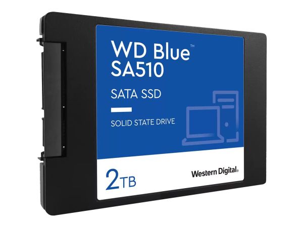 WD Blue SA510 WDS200T3B0A - SSD - 2 TB - intern - 2.5" (6.4 cm)