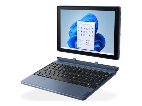 Lenovo 10w 82ST - Tablet - mit abnehmbarer Tastatur - Snapdragon 7c Gen 2 Kryo 468 / 2.55 GHz - Win