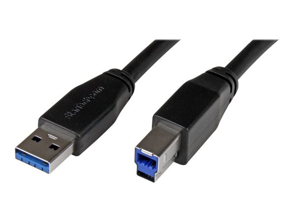 StarTech.com 5m Aktives USB 3.0 USB-A auf USB-B Kabel - USB A zu USB B Anschlusskabel - USB 3.1 Gen
