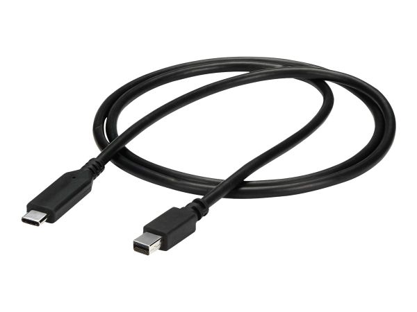 StarTech.com 1m / 3.3ft USB-C to Mini DisplayPort Cable - 4K 60Hz - Black - USB 3.1 Type C to mDP Ad