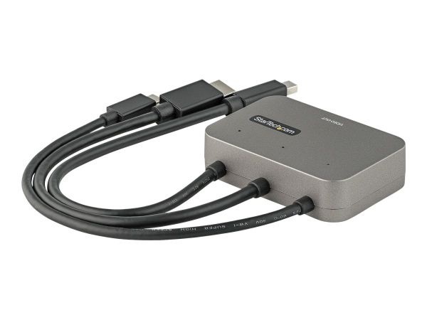 StarTech.com 3-in-1 Multiport auf HDMI Adapter - 4K 60Hz USB-C HDMI oder Mini DisplayPort auf HDMI K