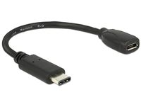 Delock USB-Adapter - USB-C (M) bis Micro-USB Typ B (W)