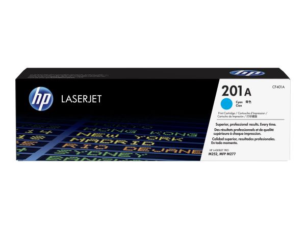 HP Toner 201A magenta für LaserJet + JetIntelligence 1.400 Seiten (CF401A)